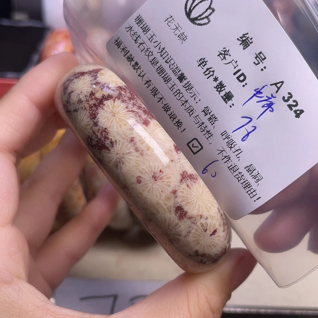 中***庸硅化玉未镶嵌手镯
