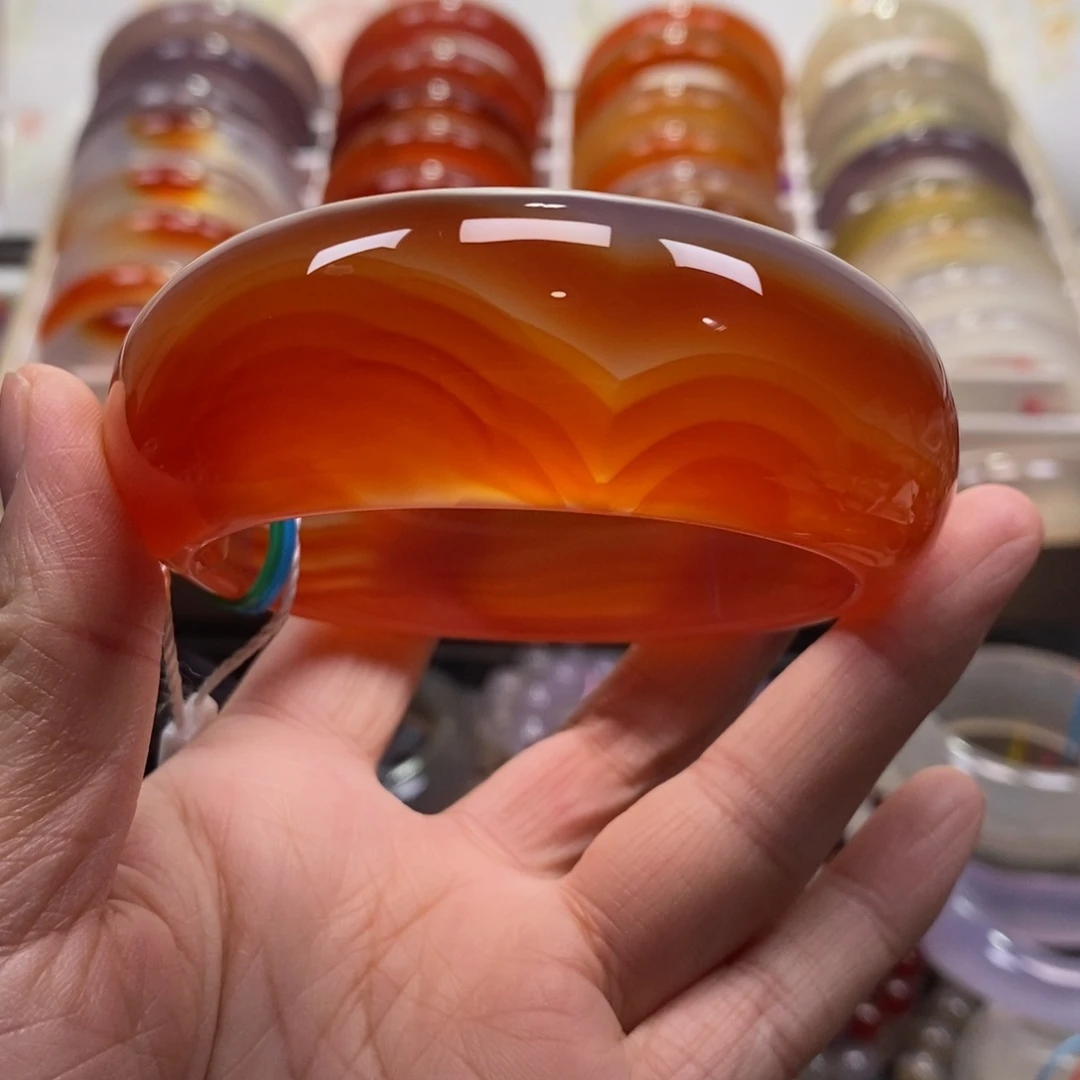 玛瑙/玉髓未镶嵌手镯