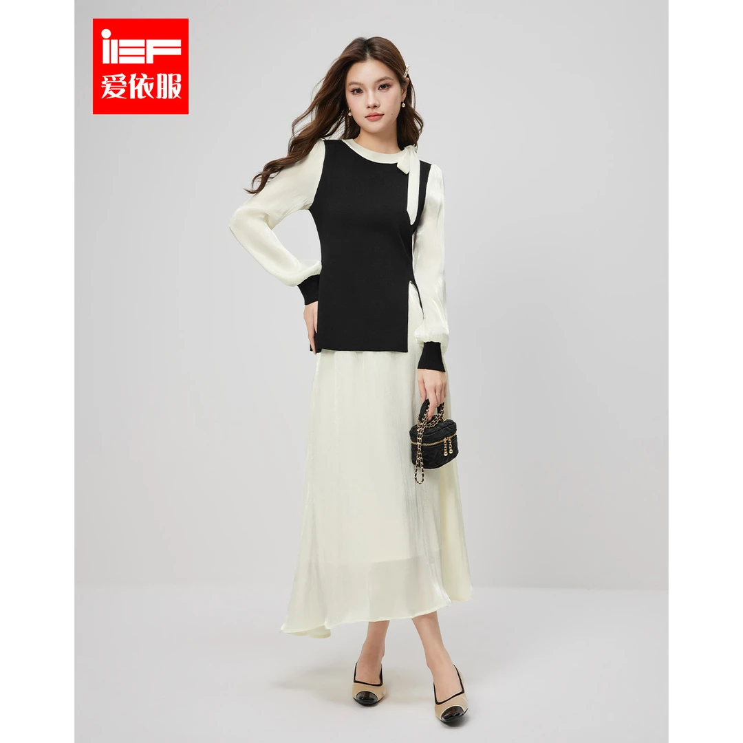 【商场同款新品】IEF/爱依服2025春季新款风别致套裙欧若风