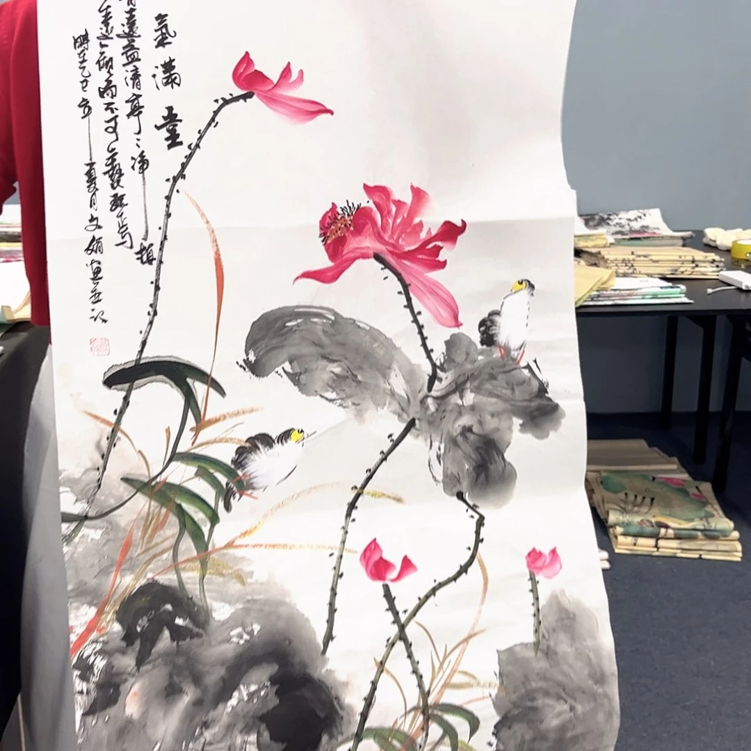 国画国画老师作品