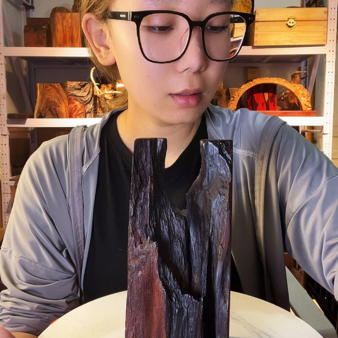 紫檀木类端景台细*