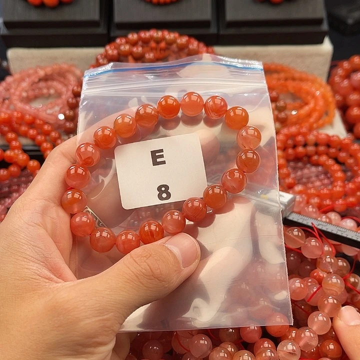 南红玛瑙未镶嵌多样性发货默认微瑕称重10