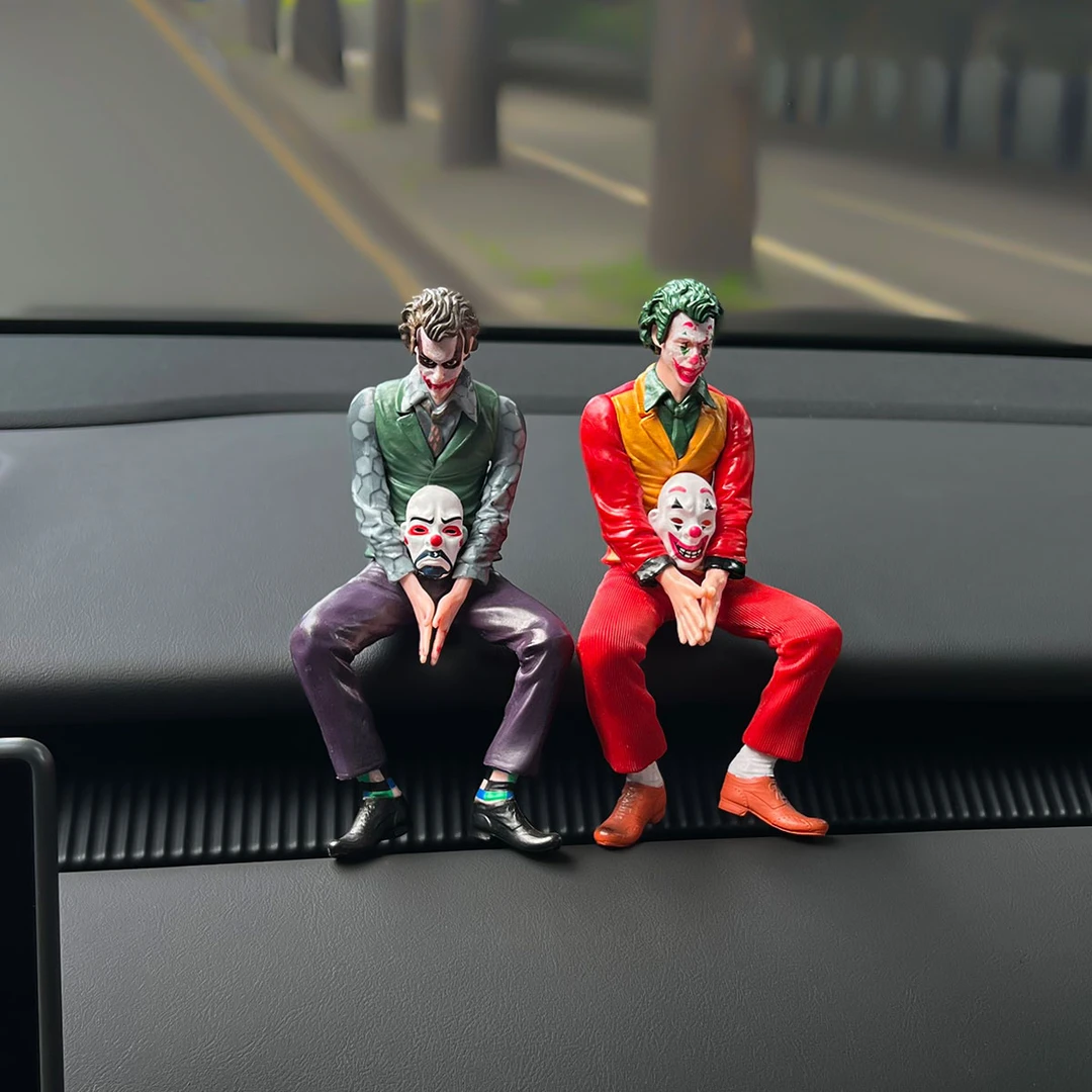 【哥谭杰克小丑】潮酷车载号码牌新款汽车挪车电话牌车内饰品摆件