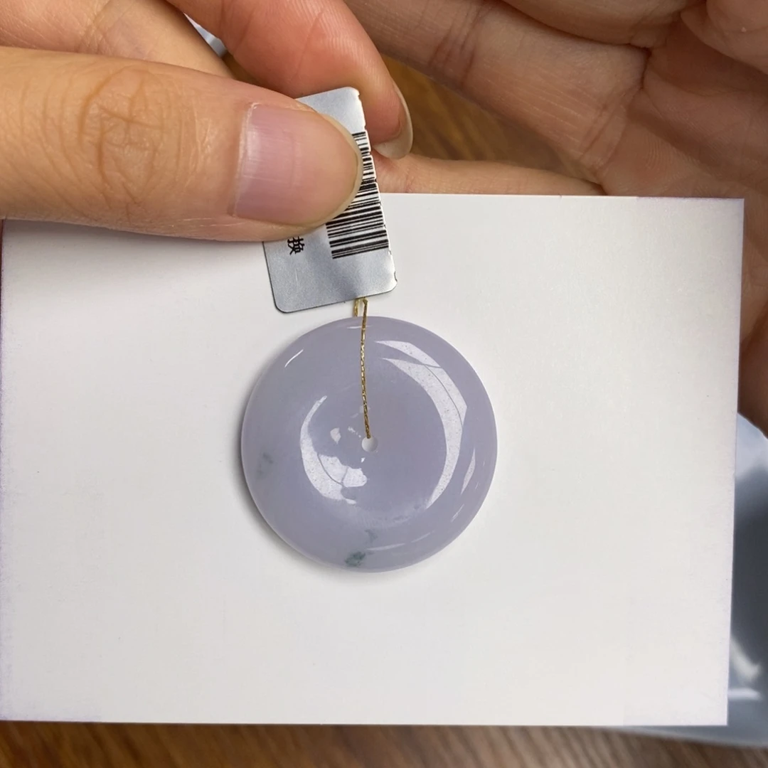 颈饰未镶嵌翡翠平安扣