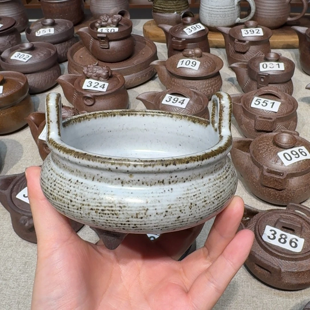 粗瓷茶具素色盖碗粗瓷茶具素色盖碗