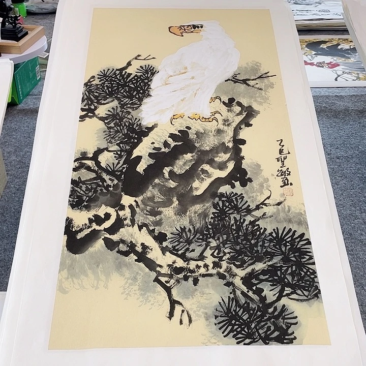 国画张圣敏先生纯手绘作品