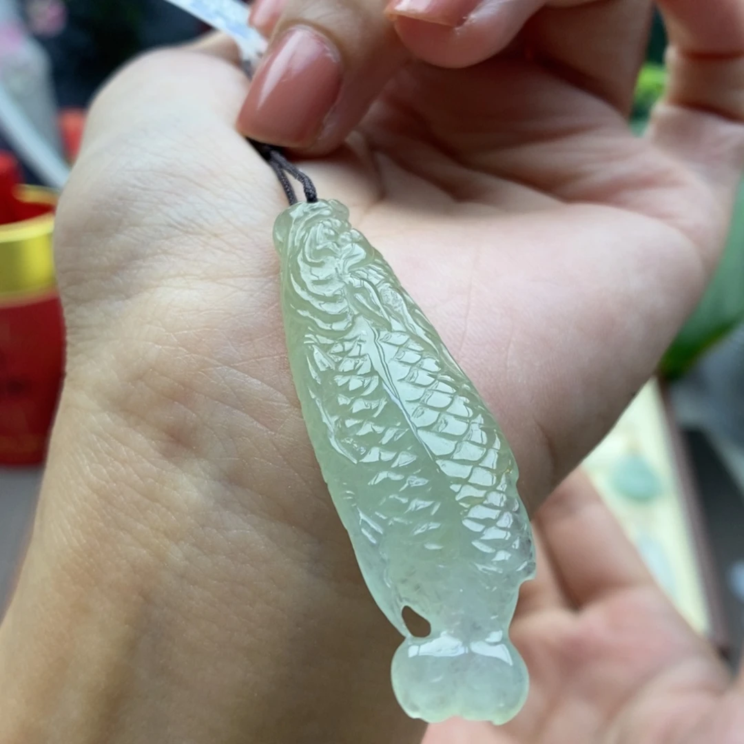 翡翠未镶嵌颈饰吊坠7