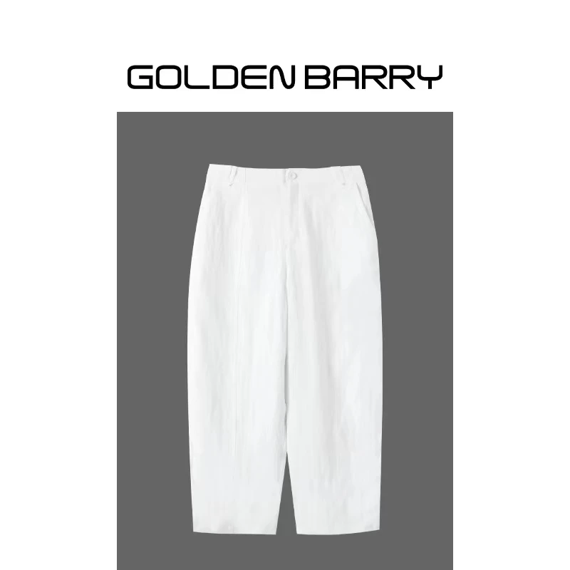 GOLDENBARRY|521050时尚休闲九分镰刀裤