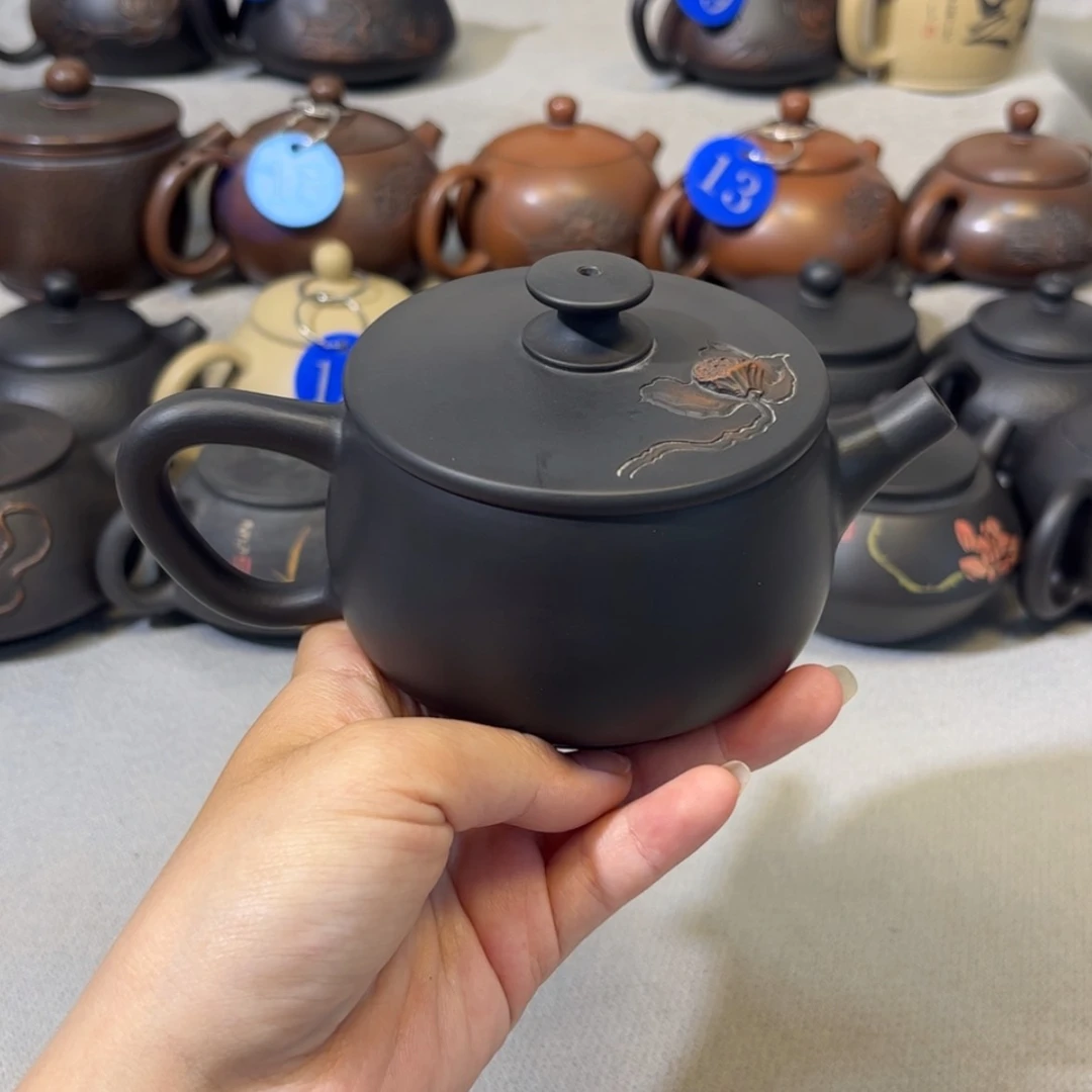 【闪购商品】红泥 汉瓦壶 容量 210c c