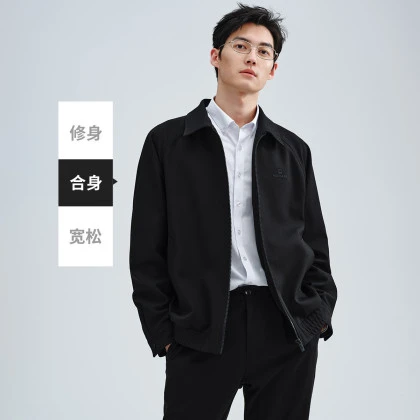Navigare/纳维凯尔合身型美式抗皱夹克短款