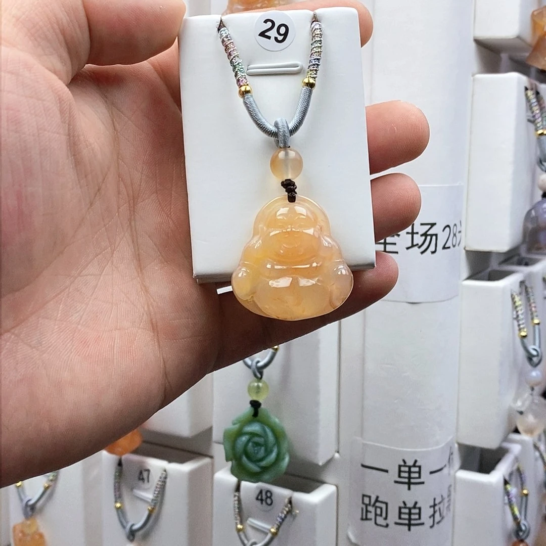 石英质玉吊坠(不含链)未镶嵌小*