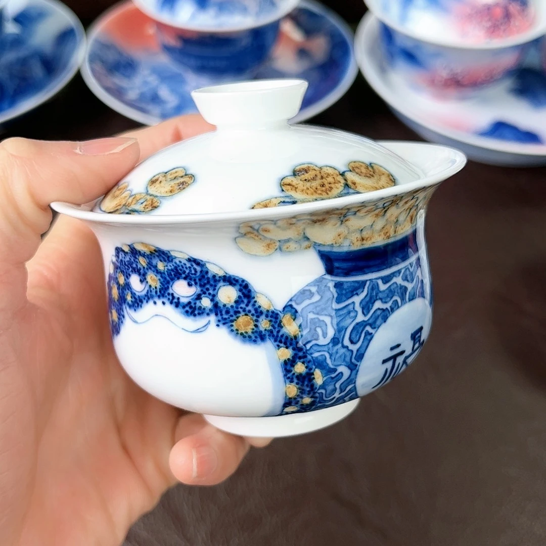 手绘高温瓷器瓷器