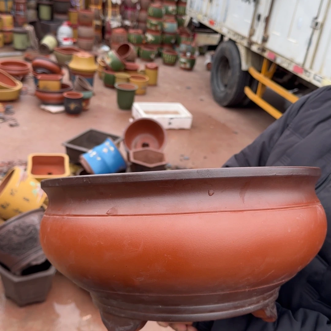 紫砂花盆口径30.15口径