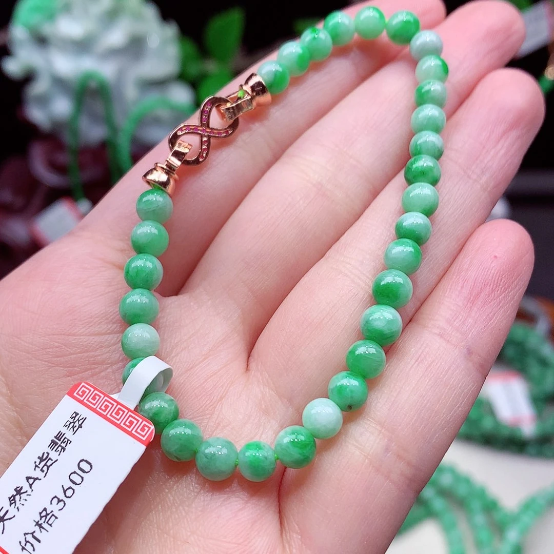 翡翠未镶嵌手链翡翠