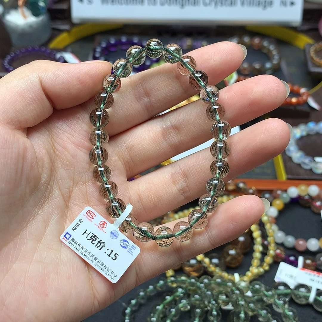 水晶未镶嵌手链手链
