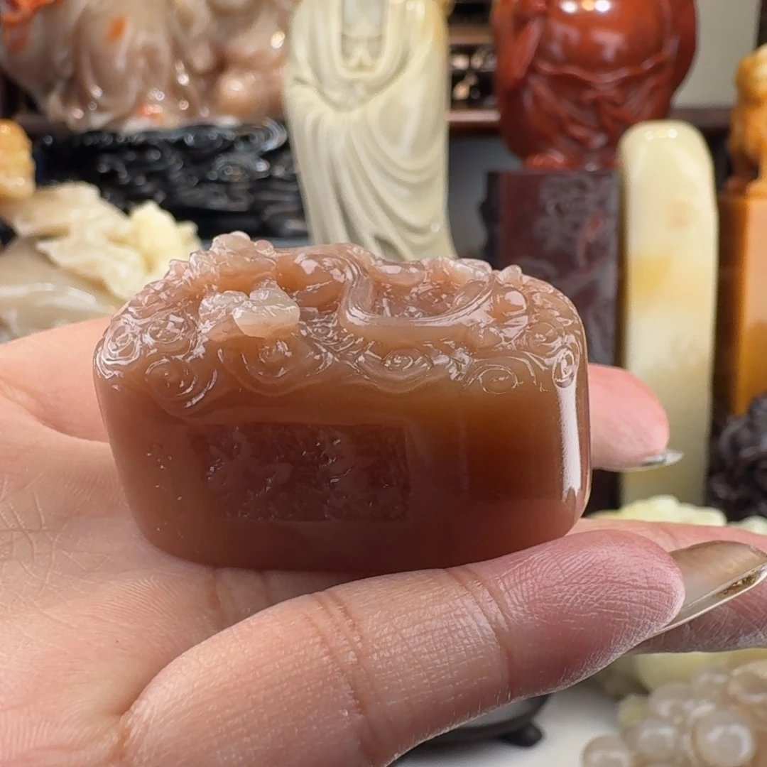 打***客寿山石小精品印章