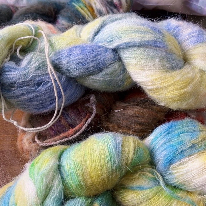 羊毛马海毛花包30号