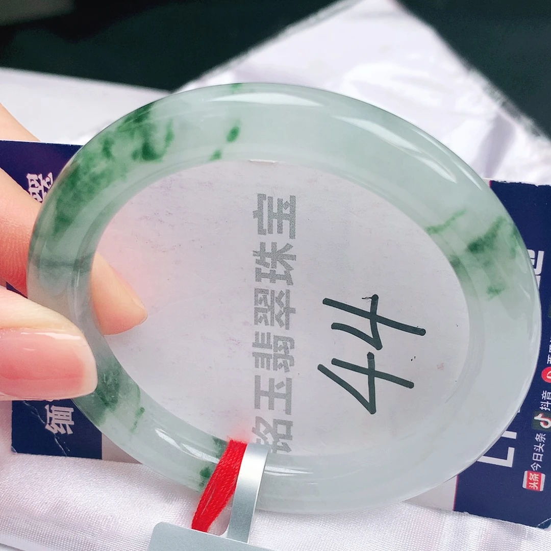 翡翠未镶嵌手镯缅甸天然a货翡翠手镯