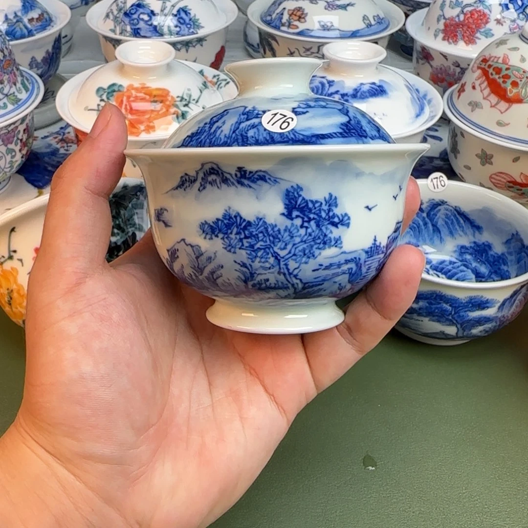 彦祖纯手工手绘茶具176