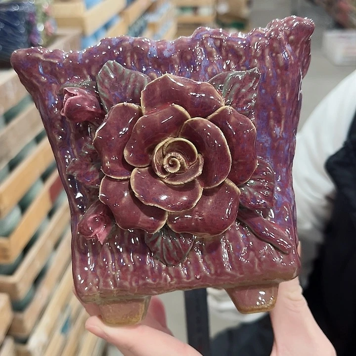 陶瓷陶瓷多肉植物花盆