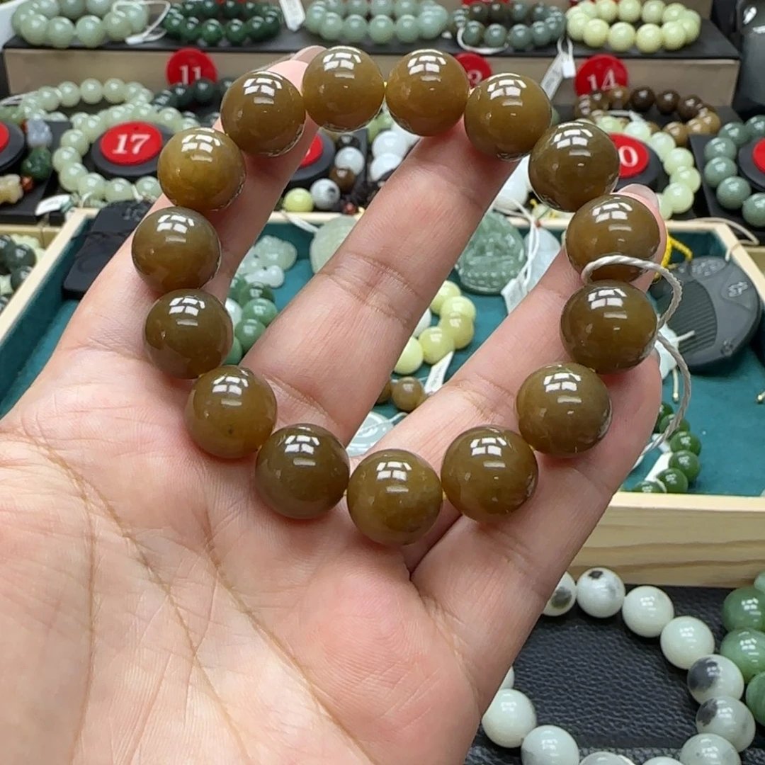 和田玉未镶嵌手链14