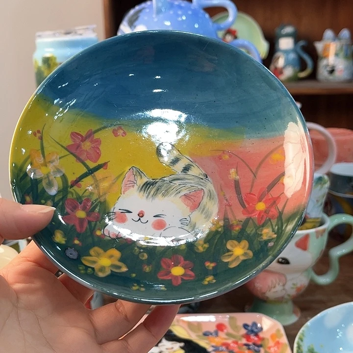 陶景德镇釉下手绘陶瓷