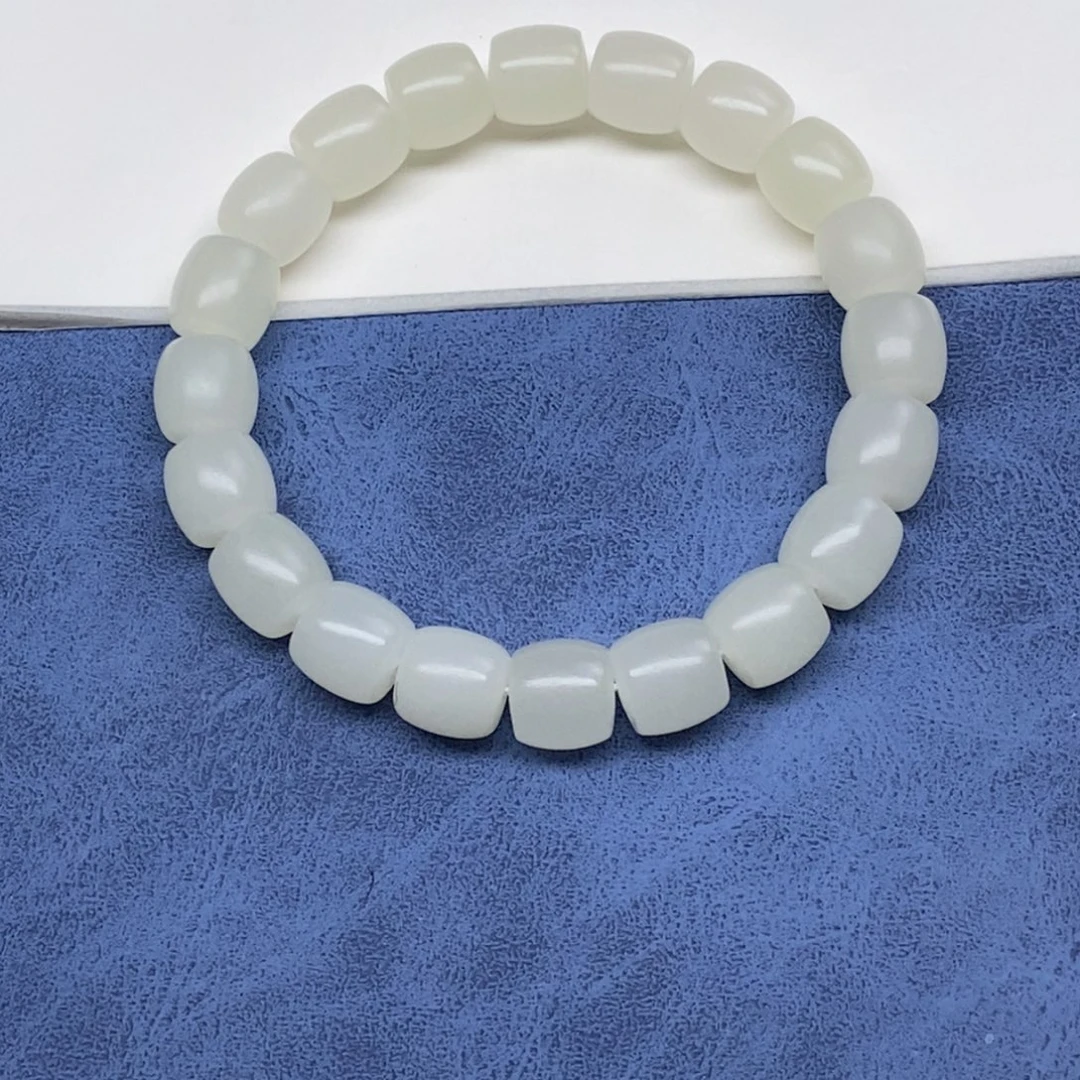 小***桔和田玉未镶嵌手链