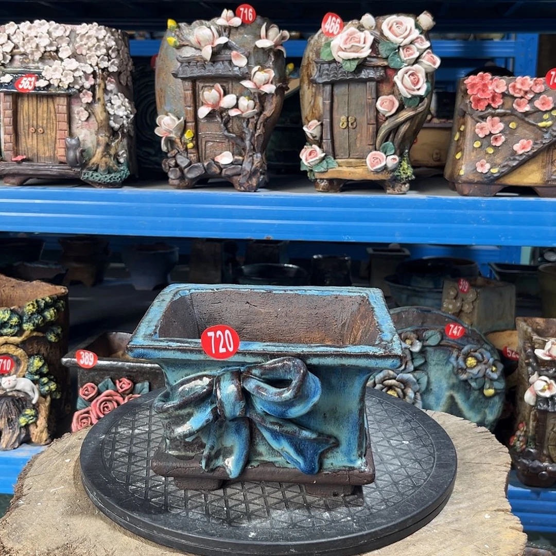 720 号陶然花器手工花盆