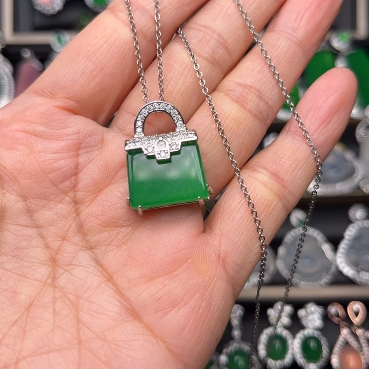 玛瑙/玉髓合金颈饰