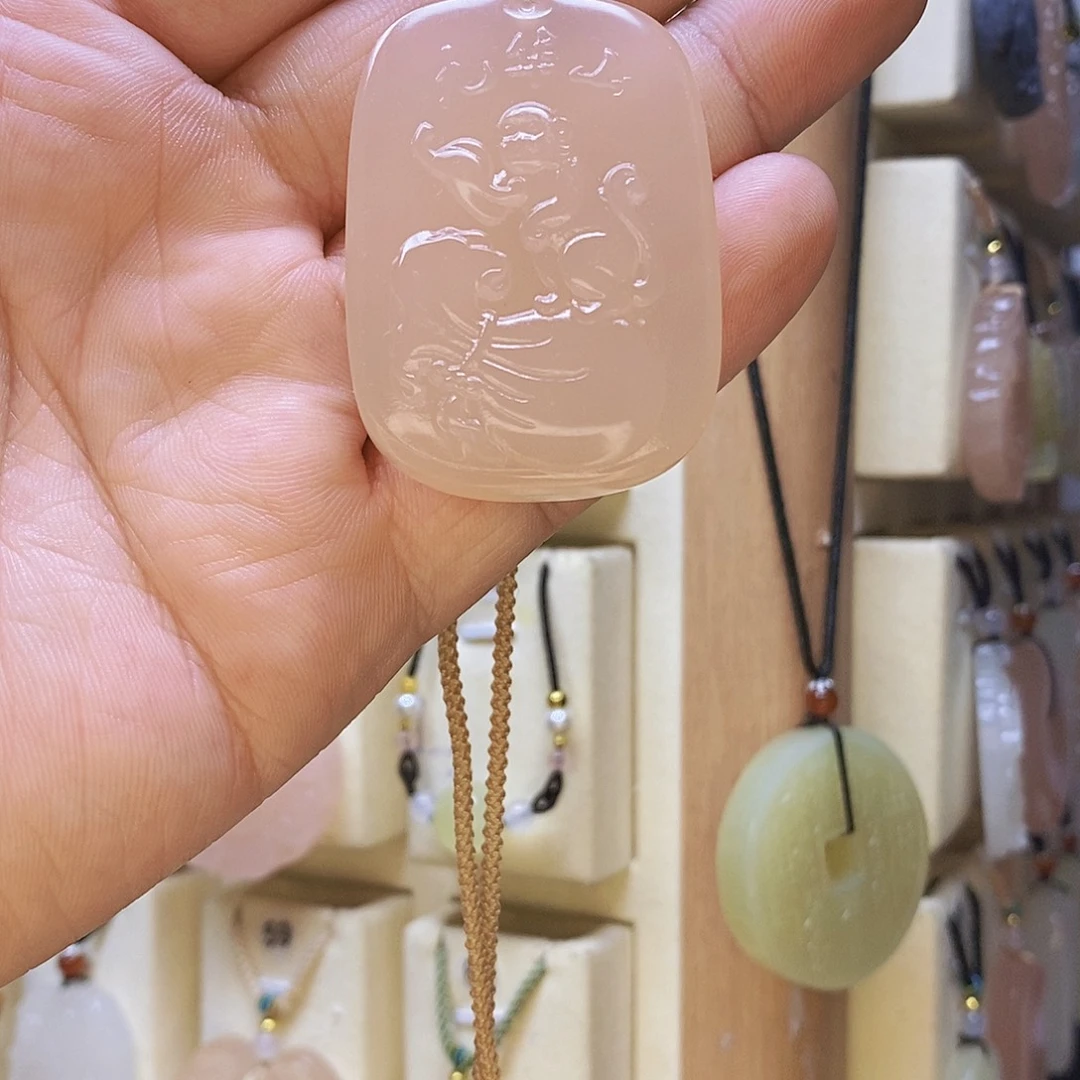 玛瑙/玉髓合金颈饰