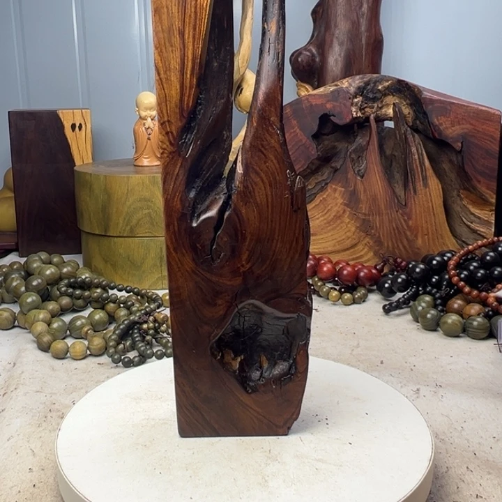神***°木非洲檀香底座摆件