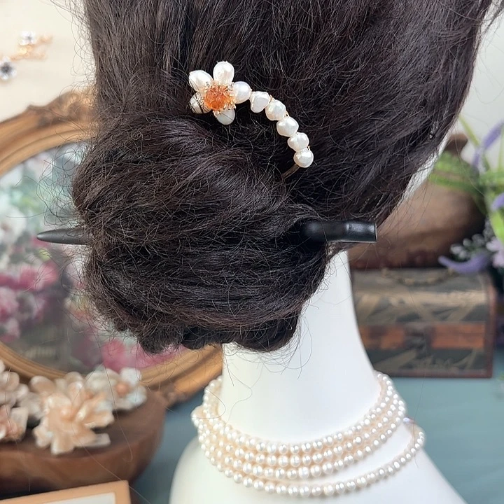 淡水珍珠未镶嵌发饰