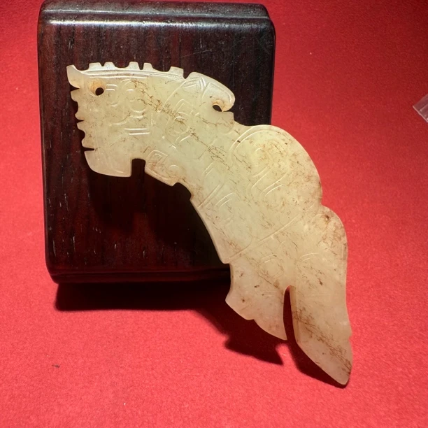 明晚期鸮形配饰-HBG13220