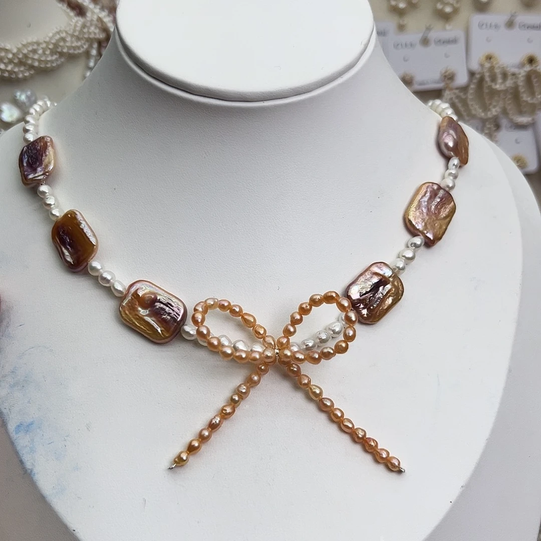 淡水珍珠颈饰未镶嵌