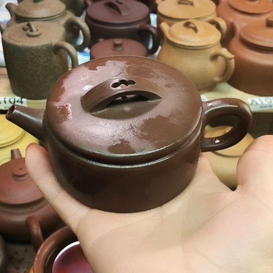 茶壶紫砂紫泥汗瓦150豪升左右