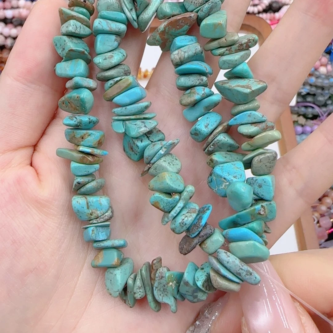 未镶嵌玛瑙/玉髓珠宝半成品原矿松石一条