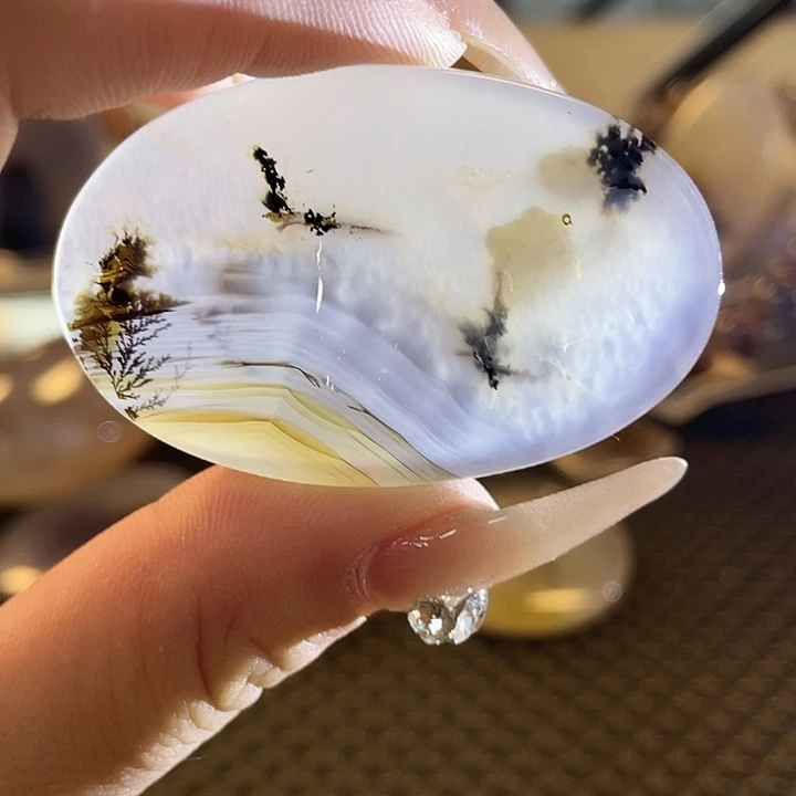 玛瑙/玉髓未镶嵌颈饰