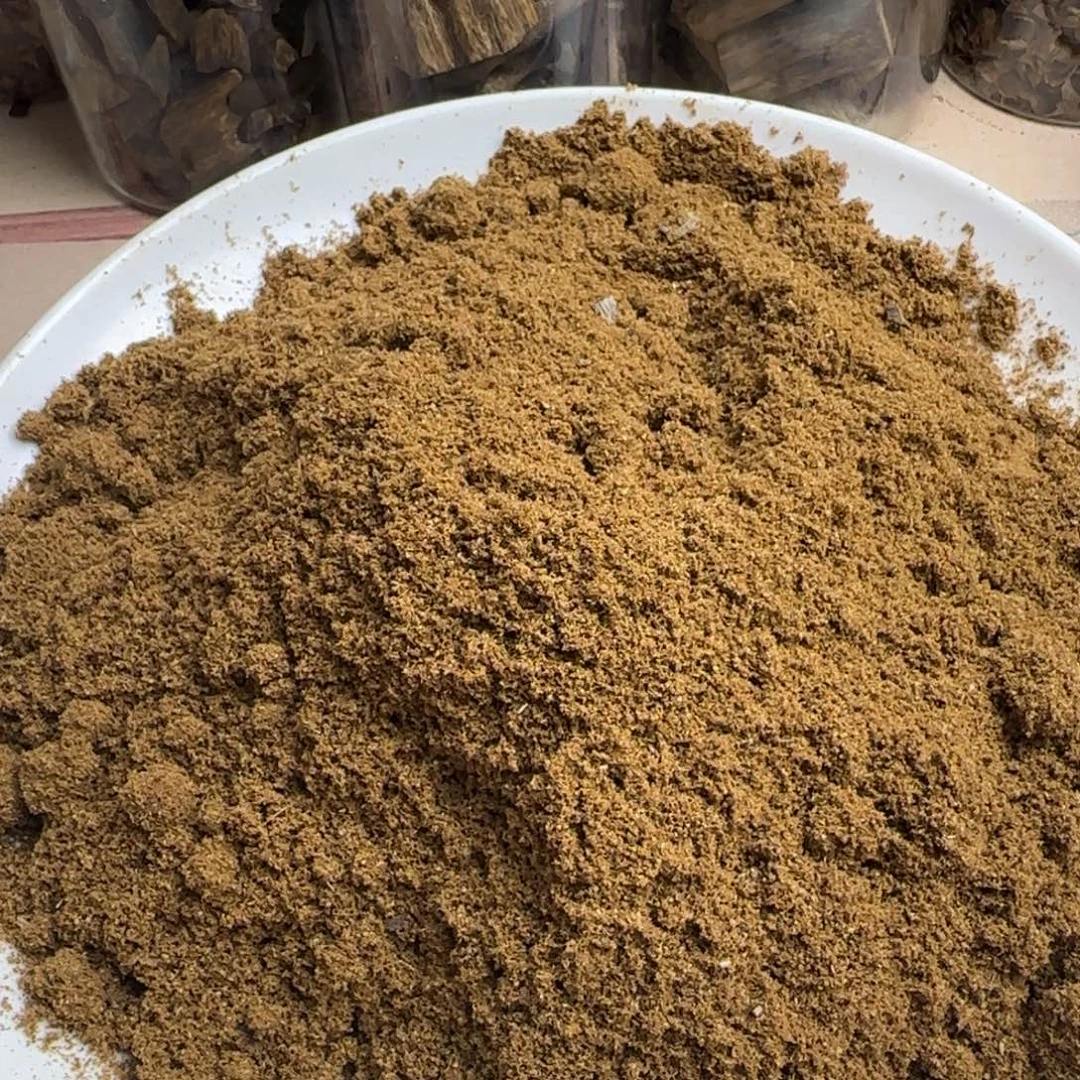 沉香碎屑沉香乌身圆叶香粉102克