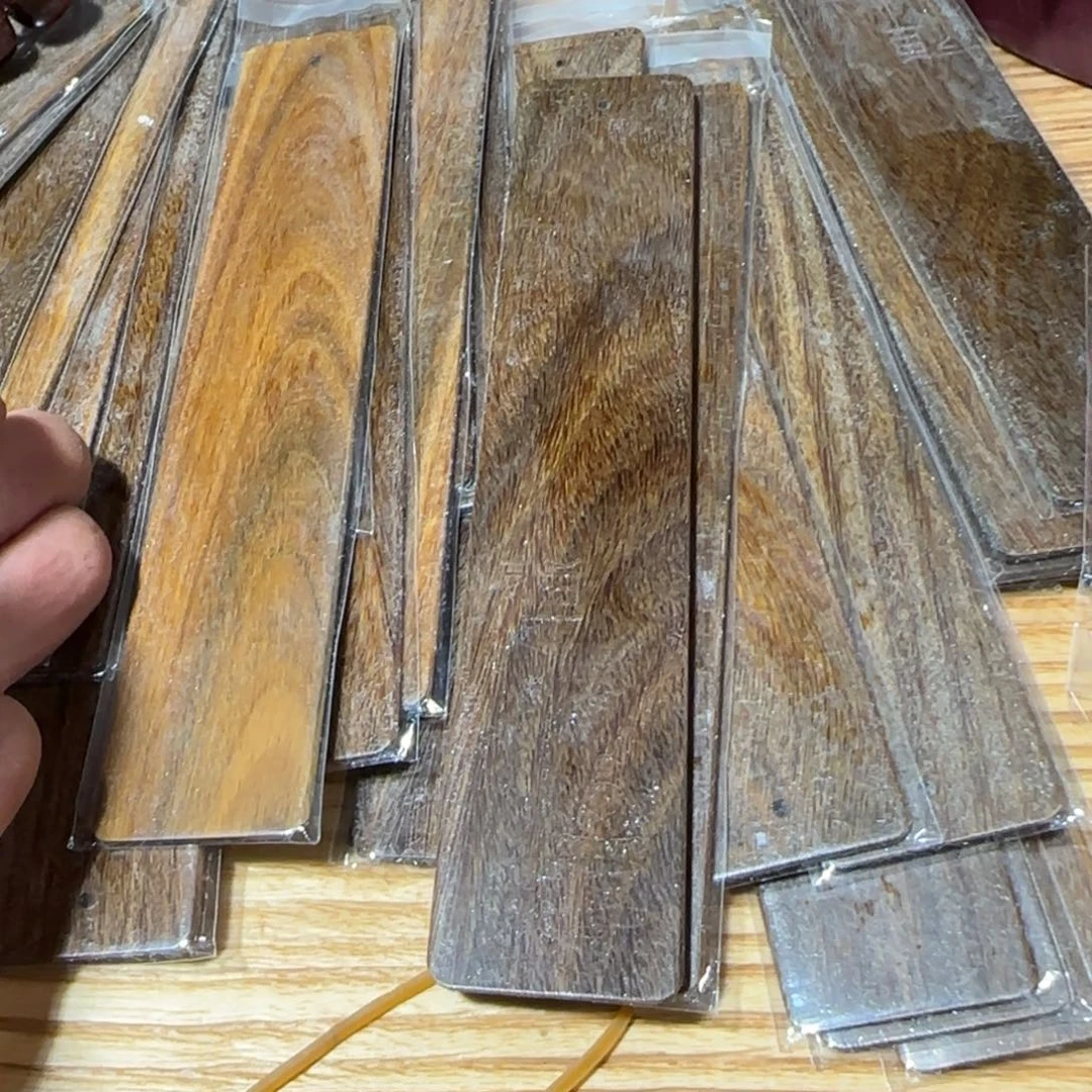 大果紫檀（缅甸花梨）绿檀书签