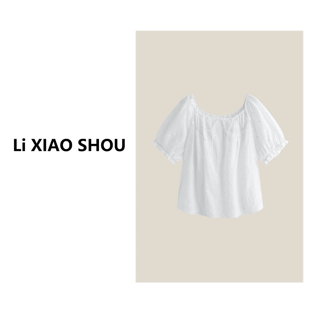 【李小瘦大码女装】夏季气质简约时尚感休闲洋气上衣1113D