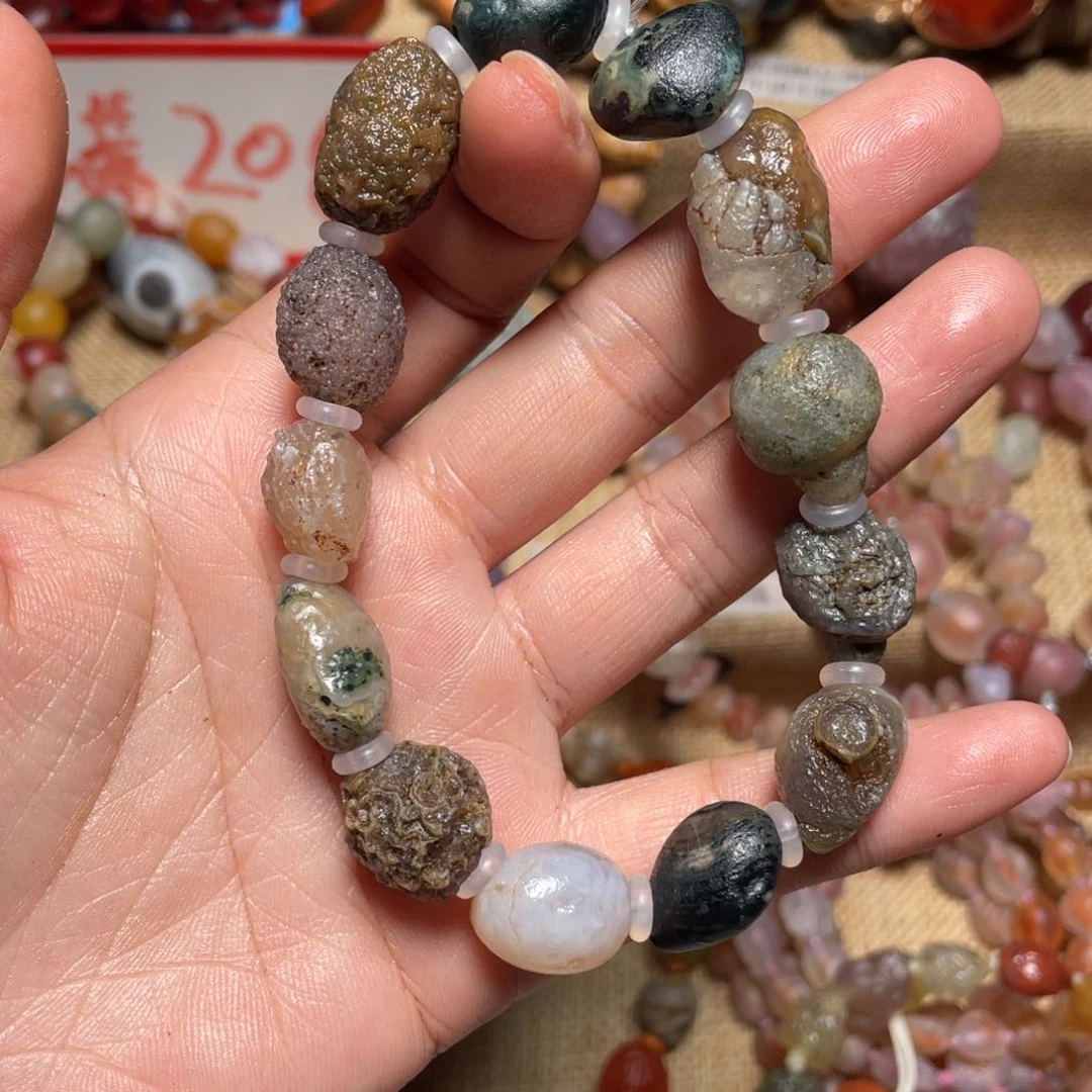 玛瑙/玉髓手链未镶嵌