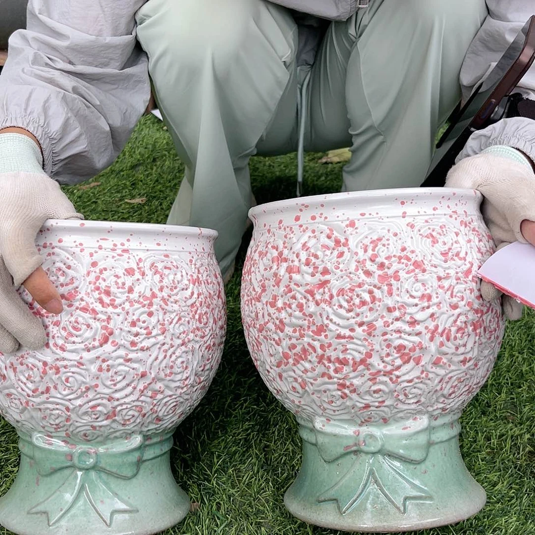 紫砂花盆王嫂花盆直播0513-453高24口18