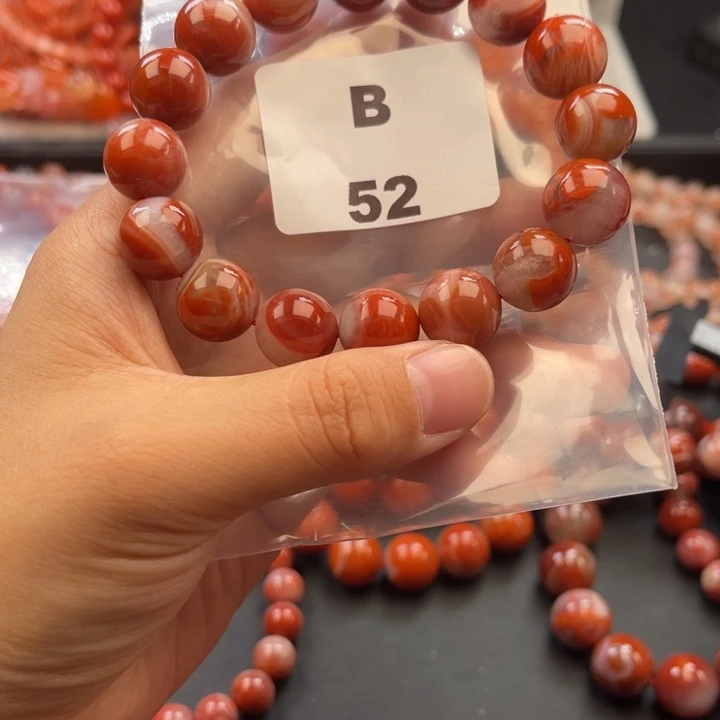 南红玛瑙未镶嵌多样性发货默认微瑕称重13mm