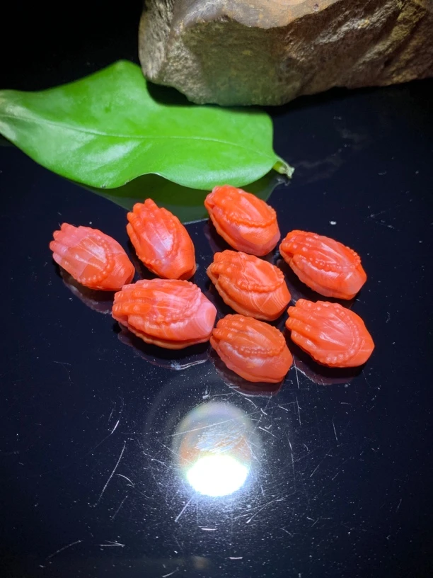 瓦西 雕刻配件【双手合十】多样性发一佩戴保养天然满肉红润饱满