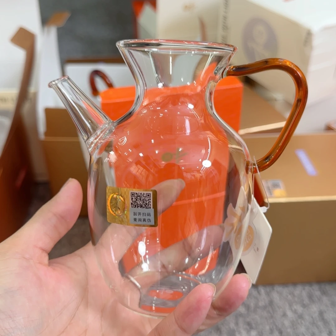 禾器琥珀色昭然公道杯