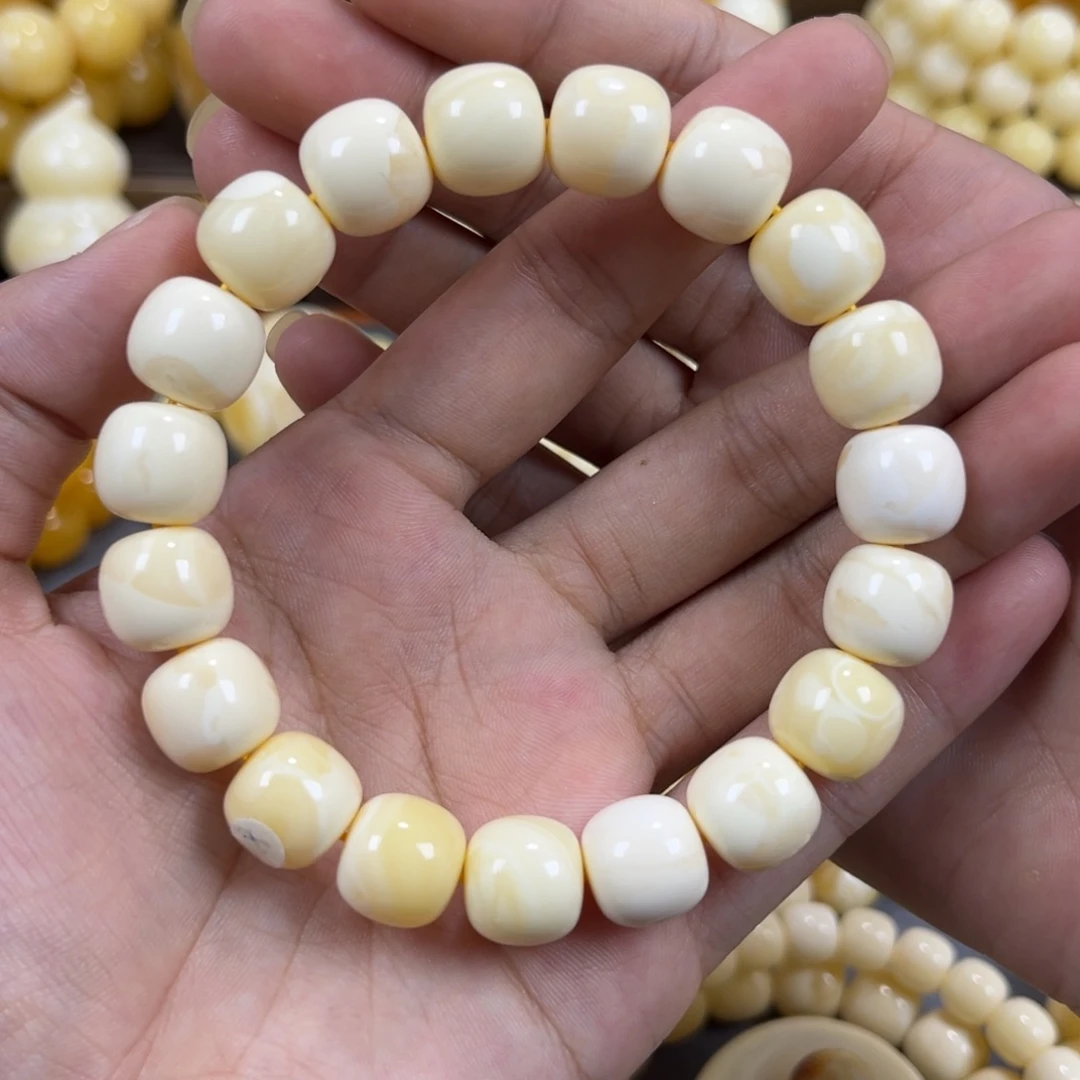 手串琥珀未镶嵌同料12mm