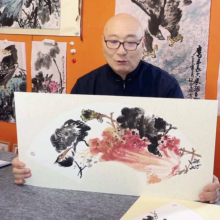 国画张圣敏先生纯手绘作品