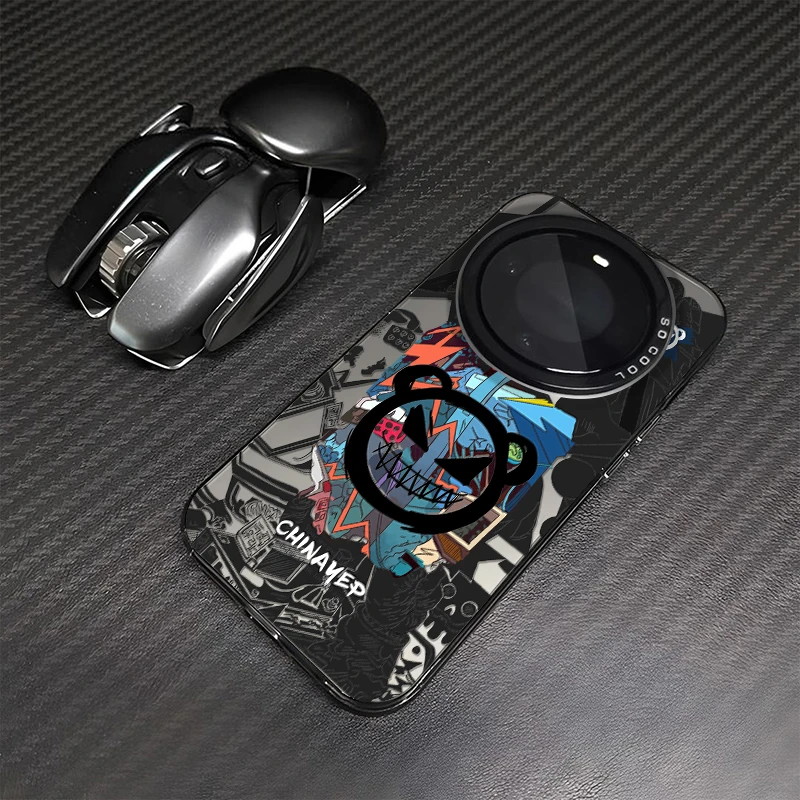 潮牌涂鸦适用华为mate60Pro手机壳创意mate70个性P60/50保护防摔