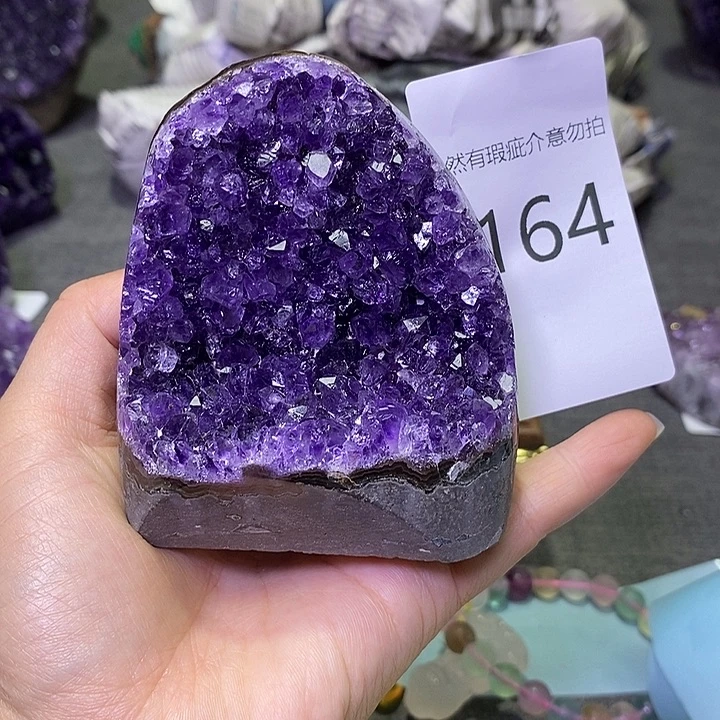 未镶嵌珠宝半成品紫晶