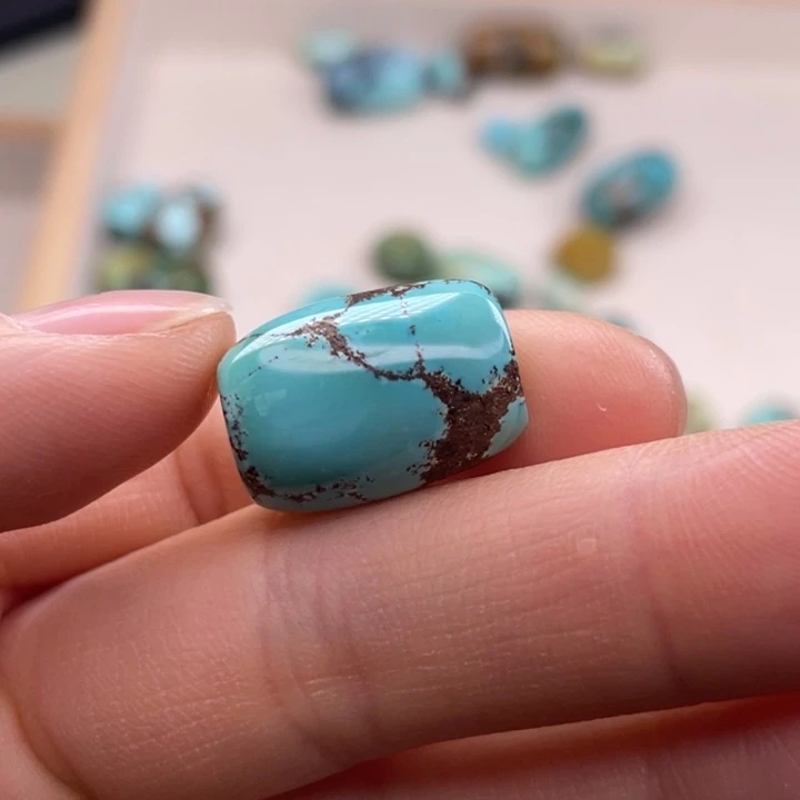 绿松石珠宝奇石未镶嵌